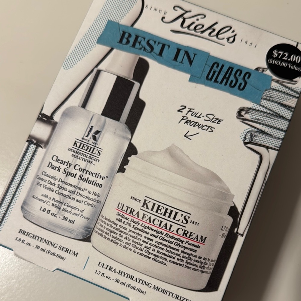 Kiehl's White Skincare Serum and Face Oil Collection